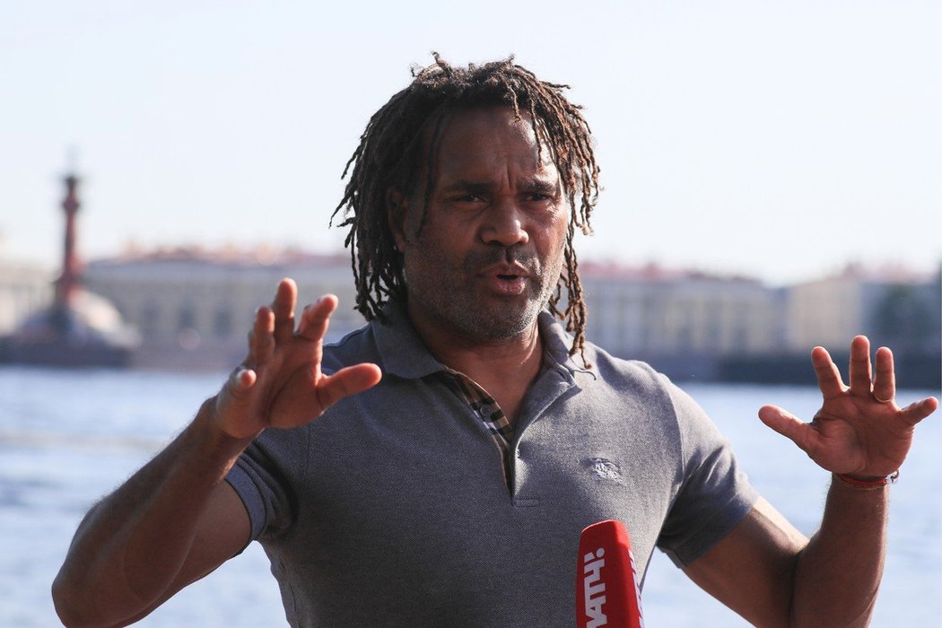 Legendární fotbalista Francie Christian Karembeu