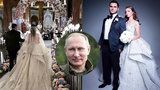 Miliardářská svatba Putinova známého: Dorazil i prezident, dort připomínal chrám