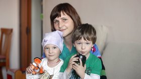 Maminka Jana trpí rakovinou prsu, Verunka (5) má nádory na mozku, Adámek (5) nádory na ledvině.