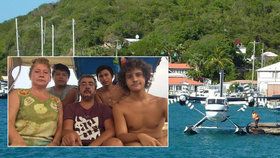 Dovolená snů se změnila v horor: Rodina uvázla na lodi v Karibiku, na pevninu ji nepustí