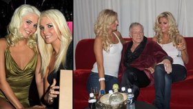 Sexy dvojčata promluvila o životě ve vile Playboye: Hefner měl před spaním šokující rituál