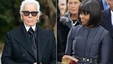 Karl Lagerfeld: Michelle vypadá jako televizní hlasatelka!