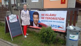 Poslankyně SPD Karla Maříková