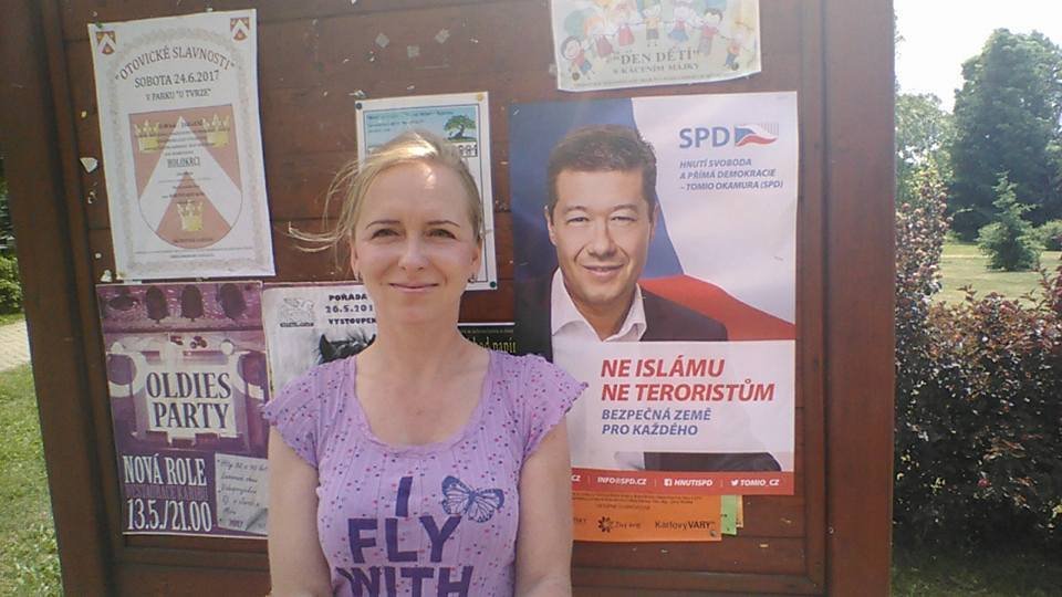 Poslankyně SPD Karla Maříková