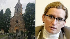 Ministryni Karlu Šlechtovou prý farář nepustil do kostela kvůli jejímu postoji ke zdanění církevních restitucí.