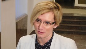 Ministryně pro místní rozvoj Karla Šlechtová (ANO) ve Sněmovně