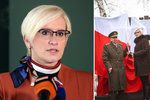 Ministryně obrany Karla Šlechtová se vyrazila poklonit československým legionářům na Ukrajinu.