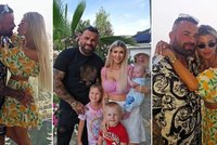 Lela a Karlos měsíc po operaci syna (7 měs.): Dovča pro dva!