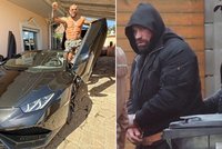 Slavný zápasník sedí ve vazbě a: Vémola prodává luxusní Lamborghini! Za 5 mega