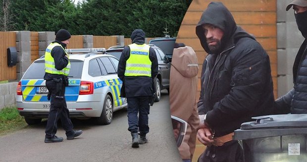 Drama den před Vánocemi: U Vémoly zasahuje policie! Vyvedli ho v poutech.