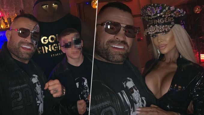Karlos Vémola slavil Halloween: Se synem (15) ve striptýzovém klubu! Karlos Vémola slavil Halloween: Se synem (15) ve striptýzovém klubu!