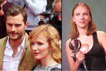 Hvězdy, které navštívily karlovarský filmový festival - Scarlett Johansson a Jamie Dornan.