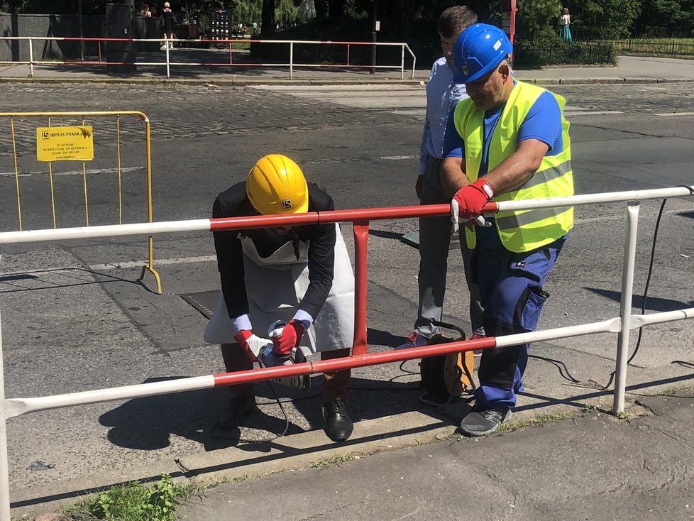 Zahájení rekonstrukce na Karlově náměstí.