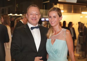 Michal Dvořák z Lucie s manželkou Lucií.