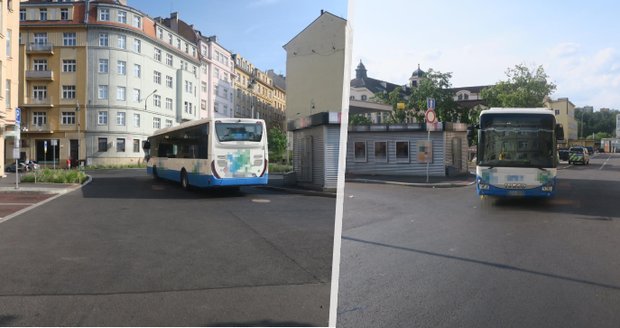 Autobus v Karlových Varech srazil důchodkyni: Seniorka (†79) zemřela v nemocnici