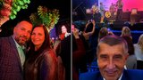 Party ve Varech: Babiš bez Moniky, Kupka s manželkou, Červený pařil na Anastaciu