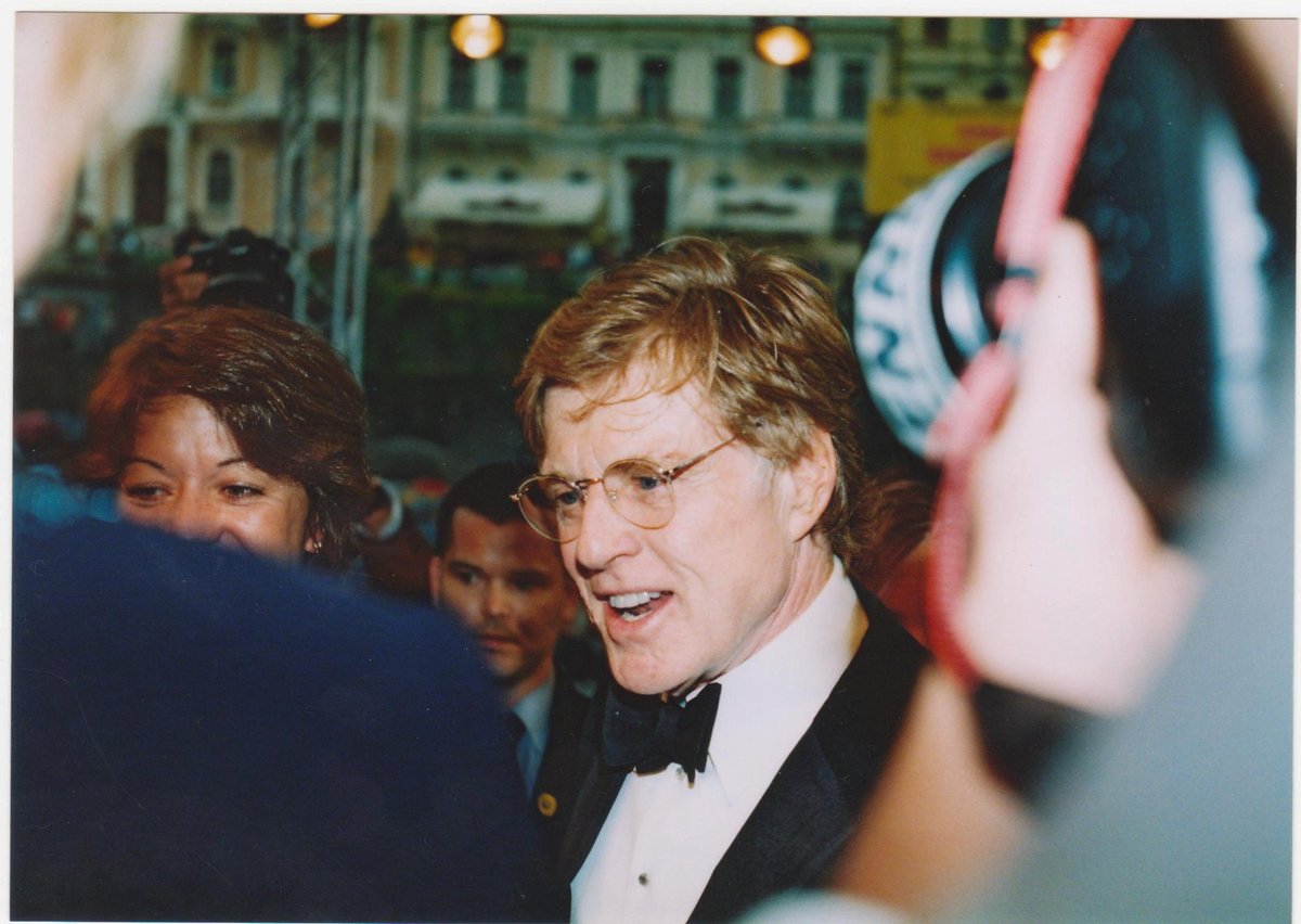 Vladimír Zábranský fotografuje karlovarské hvězdy: 2005 - Robert Redford