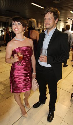 Tatiana Vilhelmová s manželem Pavlem Čechákem, kterého nahradil Vojta Dyk (2010)