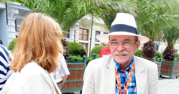 Jaroslav Uhlíř na filmovém festivalu v Karlových Varech