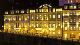 Za 79 600 000Kč se v Karlových Varech prodává i tento 4* hotel.