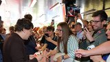 Jesse Eisenberg oslnil fanoušky v Karlových Varech