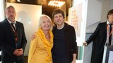 Karlovy Vary: Veronika Žilková a Jesse Eisenberg