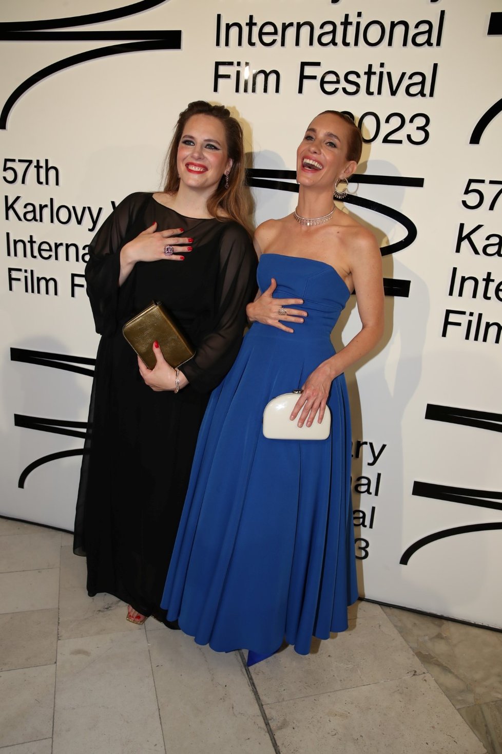 Zahájení festivalu v Karlových Varech 2023: Petra Nesvačilová a Hana Vagnerová