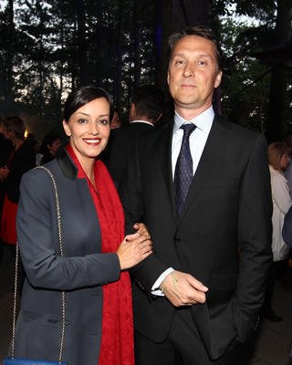 Tereza Brodská s manželem Herbertem Slavíkem