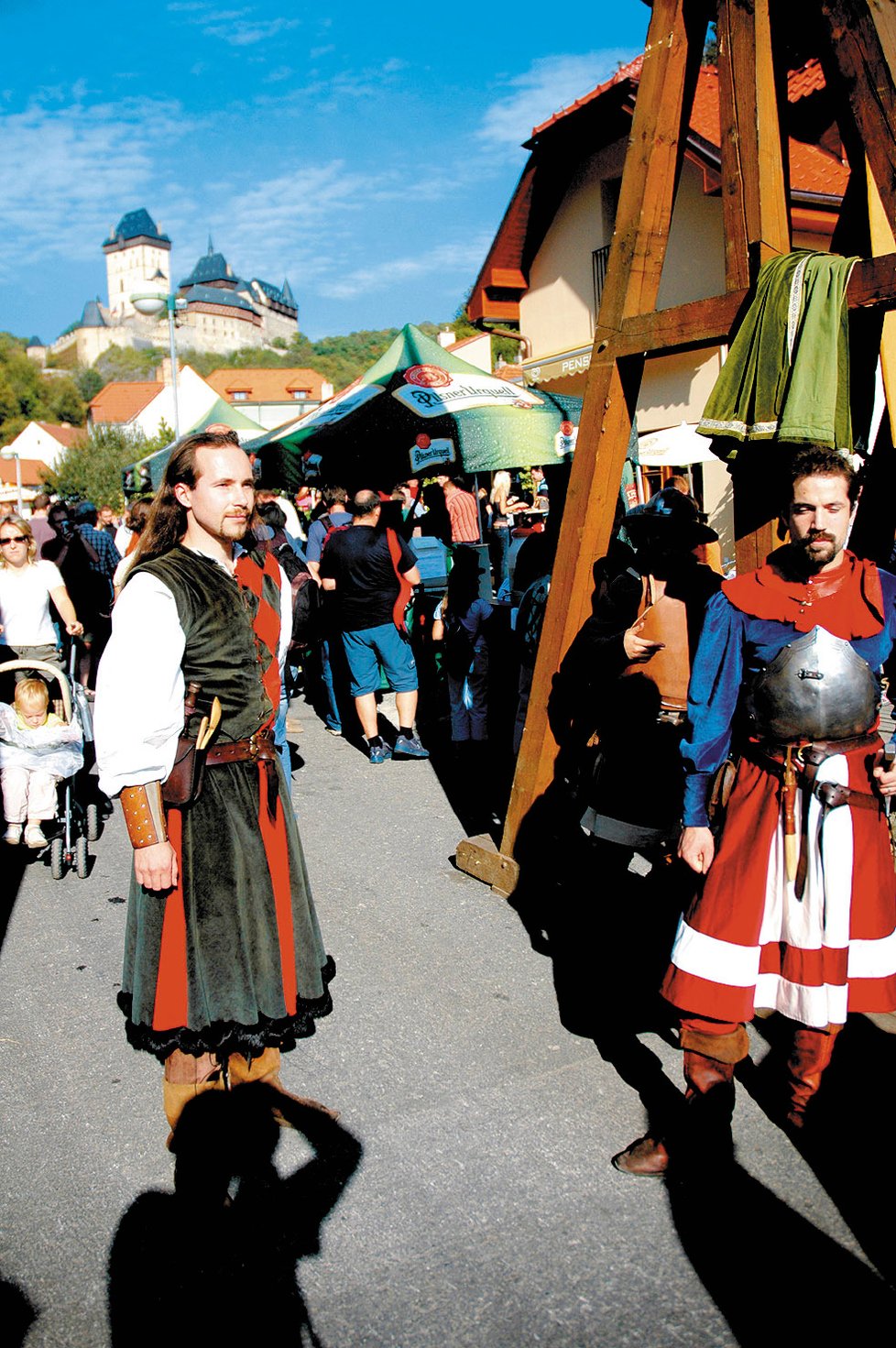 Součástí vinobraní budou někdě i ukázky historického šermu.