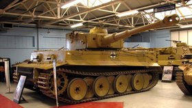 Opravdový tank Tiger