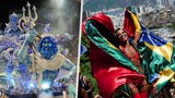 Do brazilského Ria se po pandemii vrací slavný karneval: Ulice zaplavili tanečníci, barvy a samba