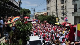 V Riu de Janeiru se poprvé od propuknutí pandemie covidu koná tradiční karneval