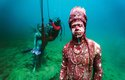 První podmořskoui výstavní síň můžou navštívit jedině potápěči