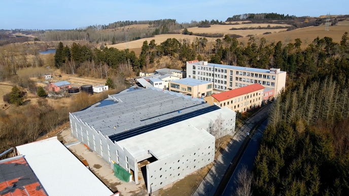 Nově budované výrobní kapacity firmy Karo v Brtnici.