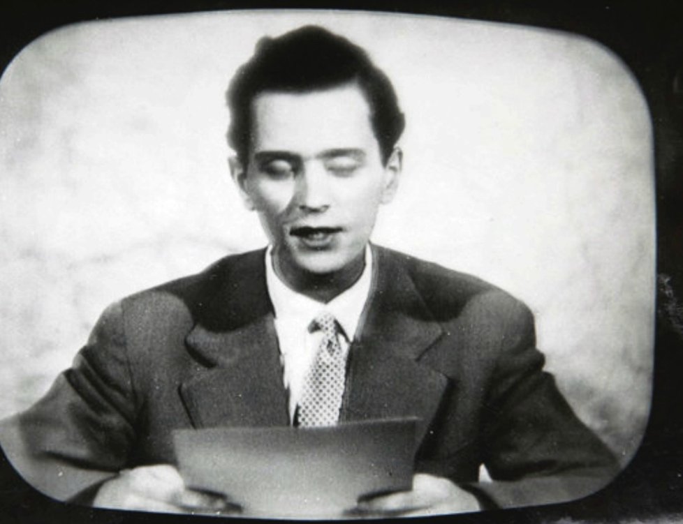 Polák četl v televizi zprávy od roku 1959.