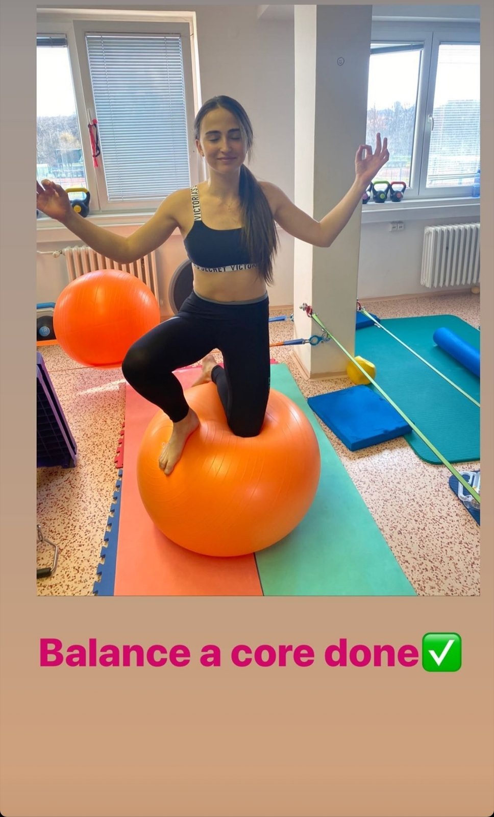 Karolína Beránková na Instagramu ukázala, jak vypadá její den