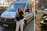 Bizarní soud s kamarádkou Lea Beránka Karolínou: 4 měsíce natvrdo! Kvůli skoku na policejní auto