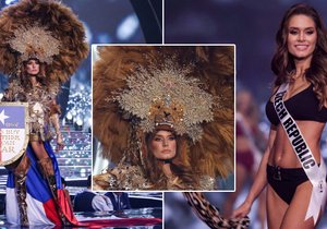 Karolína Kokešová na Miss Universe