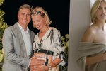 Potřetí těhotná topmodelka Karolína Kurková (37): Poslední (a opět nahé) foto před porodem!