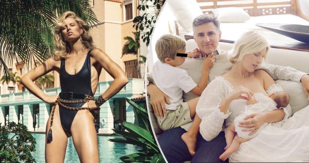 Kurková umí být máma i supermodelka
