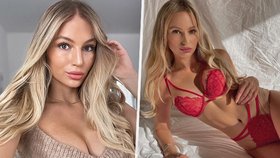 Sexy modelka Karolína Mališová: Hříšnice v rudé!