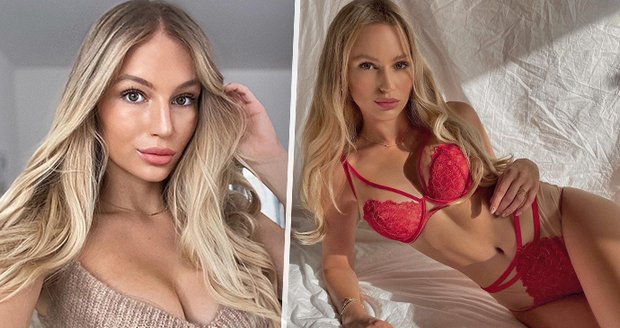 Sexy modelka Karolína Mališová: Hříšnice v rudé!