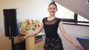 Karolína Miková: Baletka a vicemistryní Evropy v karate