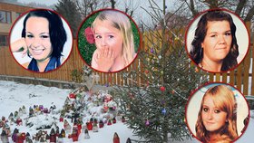 Na místě neštěstí  s křížkem a srdcem stále hoří svíčky. Dulínkovi s přáteli  a místními nazdobili pro všechna děvčata vánoční stromeček a všichni se za ně modlí.