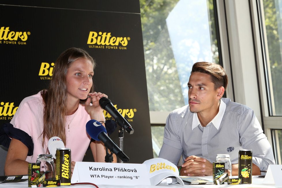 Karolína Plíšková a Michal Hrdlička