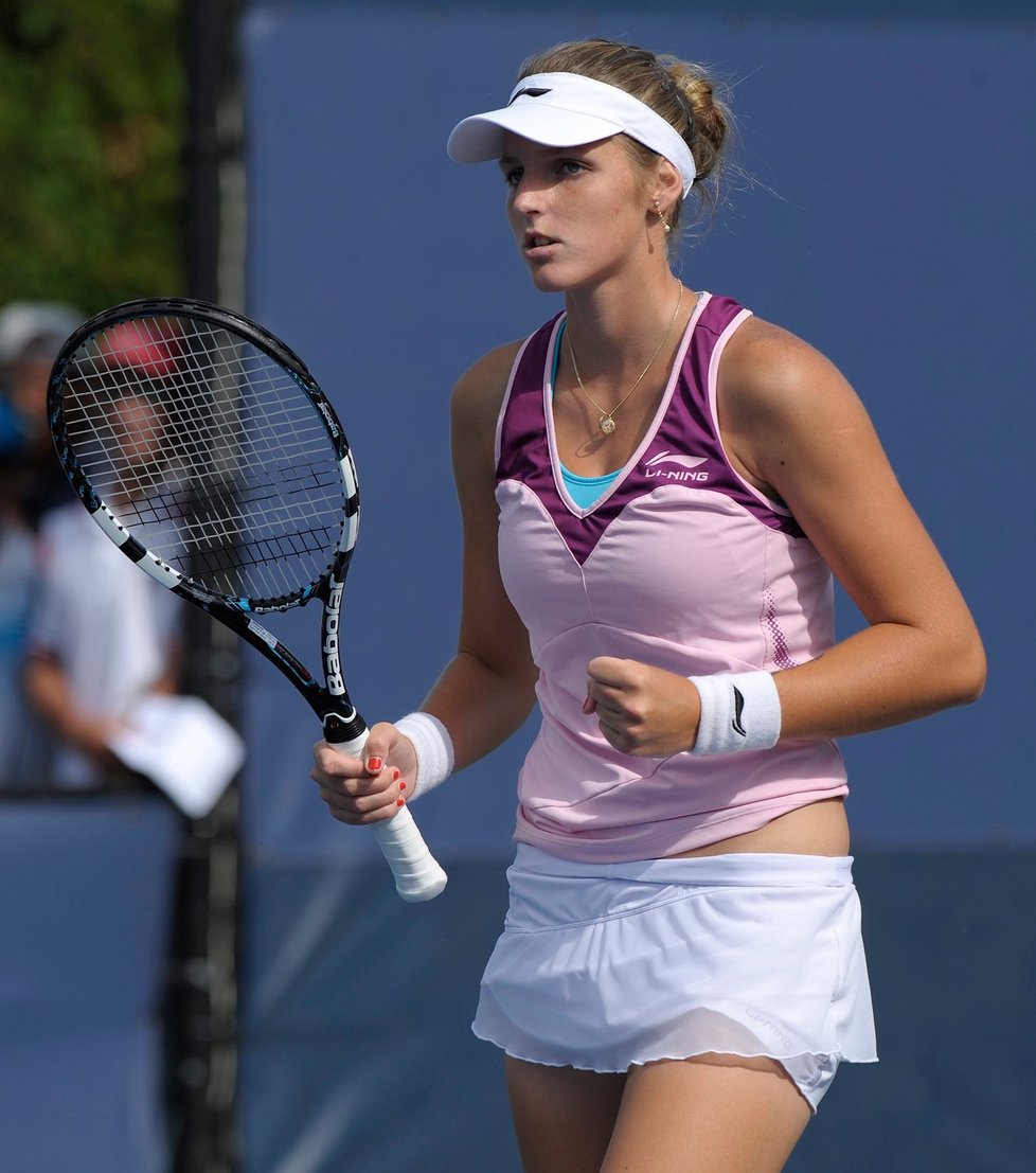 Karolína Plíšková hraje tenis od čtyř let a na profesionálním ženském okruhu ITF debutovala v roce 2006