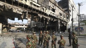 Požár hotelu a kasina v Kambodži (prosinec 2022)