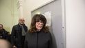 Vnučka novináře Ferdinanda Peroutky Terezie Kaslová u soudu Vnučka novináře Ferdinanda Peroutky Terezie Kaslová u soudu