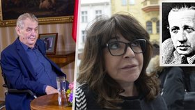 Peroutkova vnučka se dočkala omluvy za Zemanovy výroky.