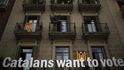 Katalánci demonstrovali koncem září za referendum o nezávislosti